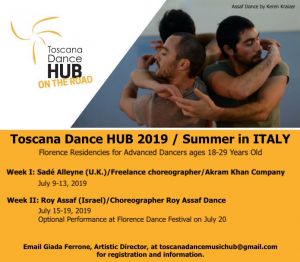 Toscana Dance Hub 2019